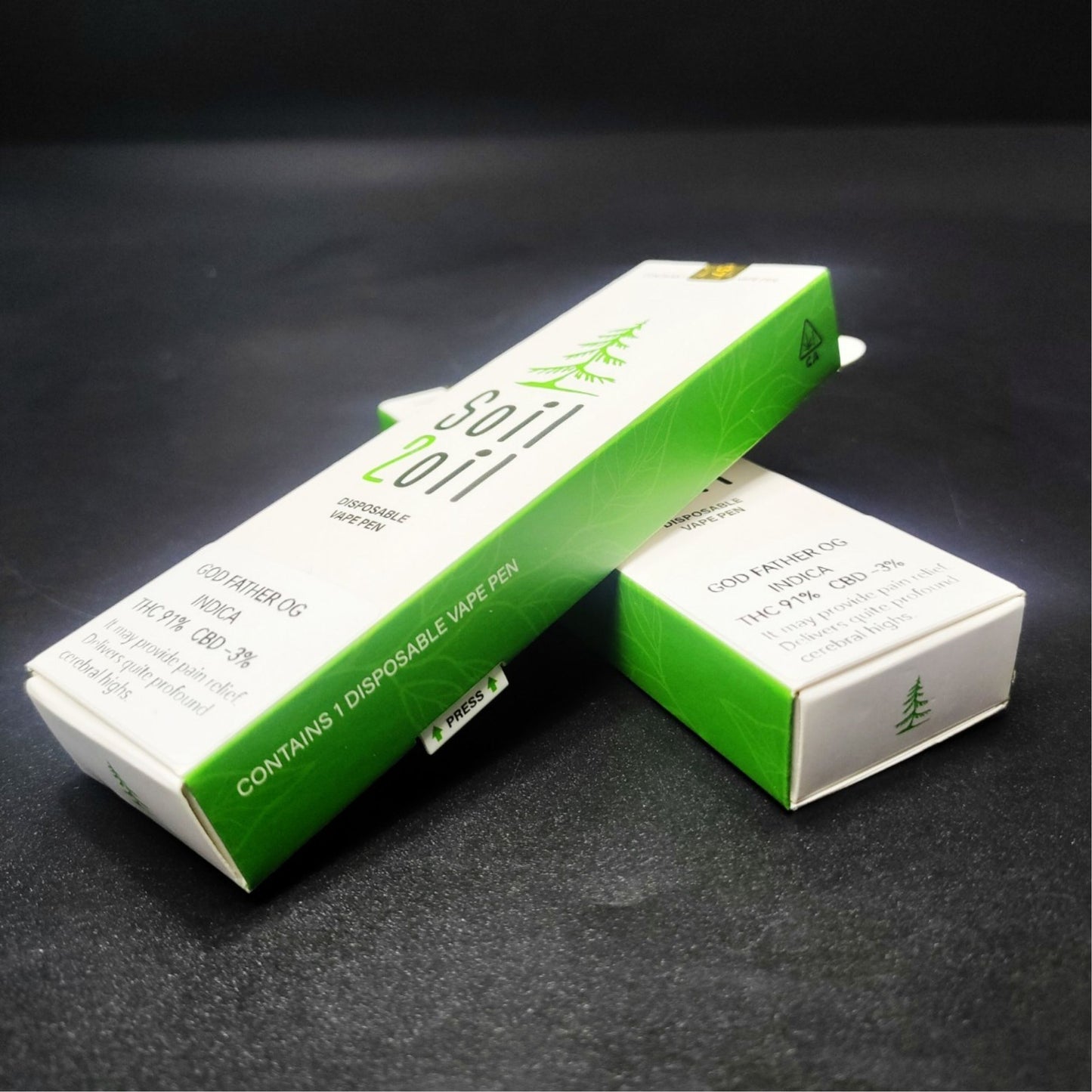 SOIL 2 OIL DISPOSABLE VAPE PEN | LEMON PIE