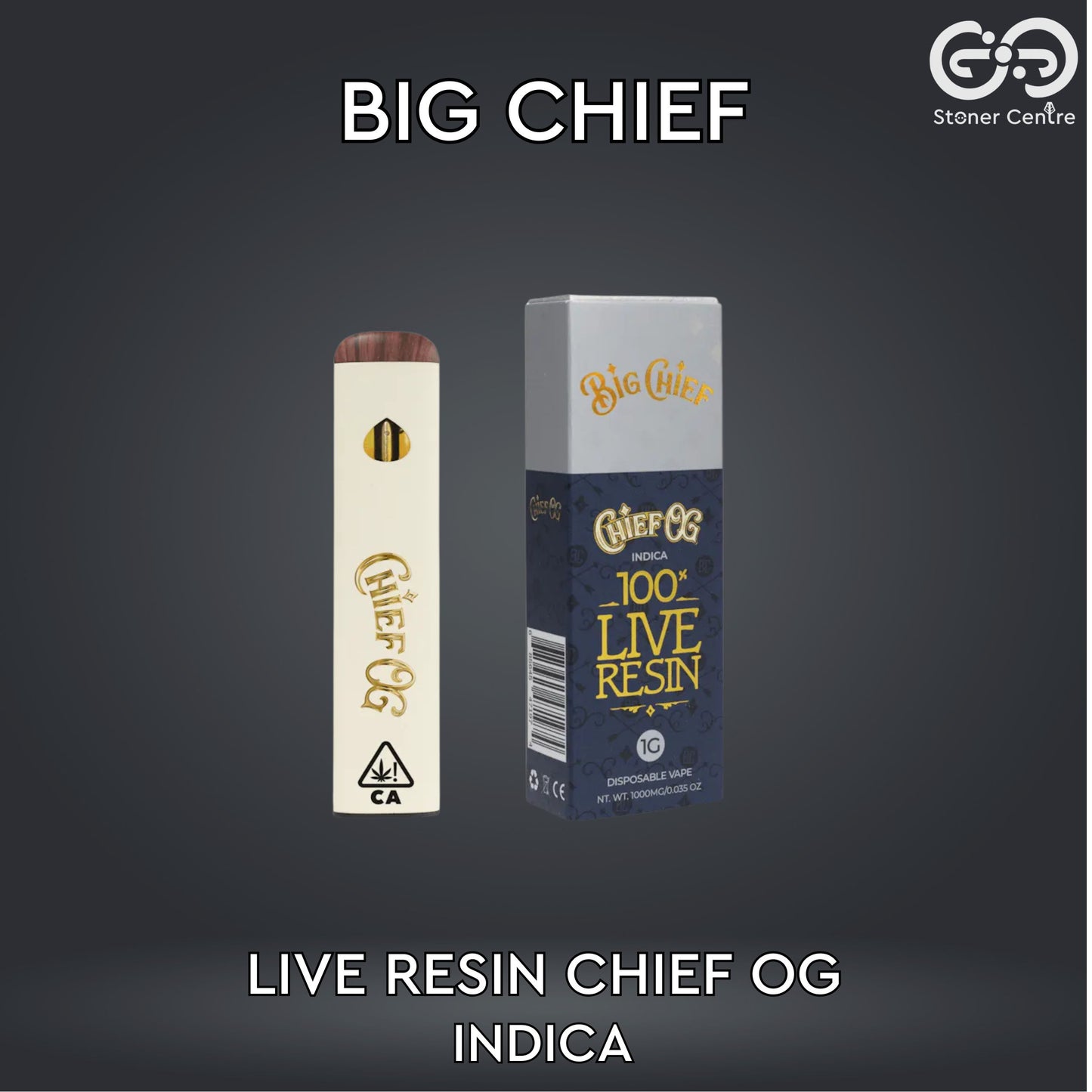 BIG CHIEF | LIVE RESIN CHIEF OG : INDICA