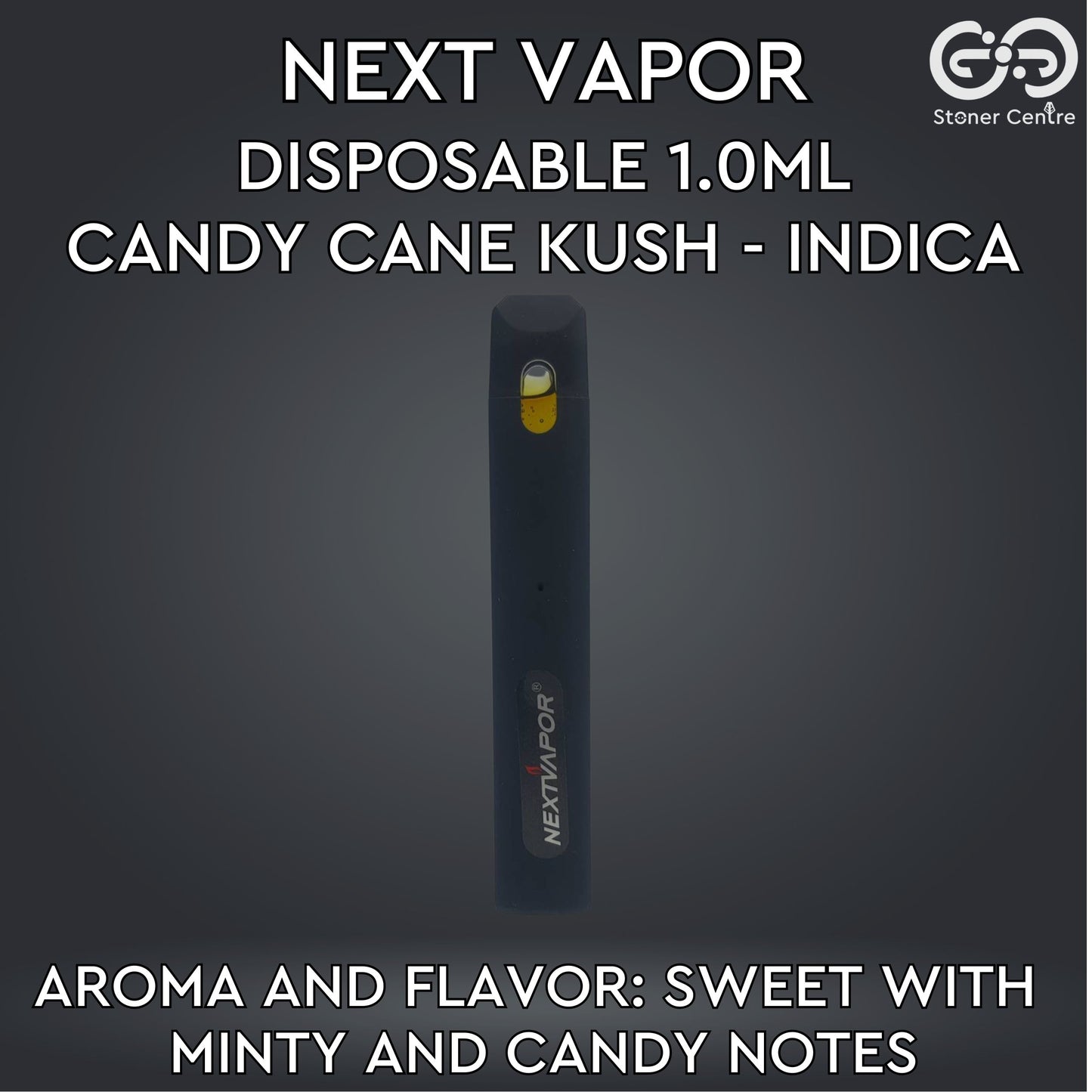 NEXT VAPOR DISPOSABLE 1.0ML | CANDY CANE KUSH - INDICA