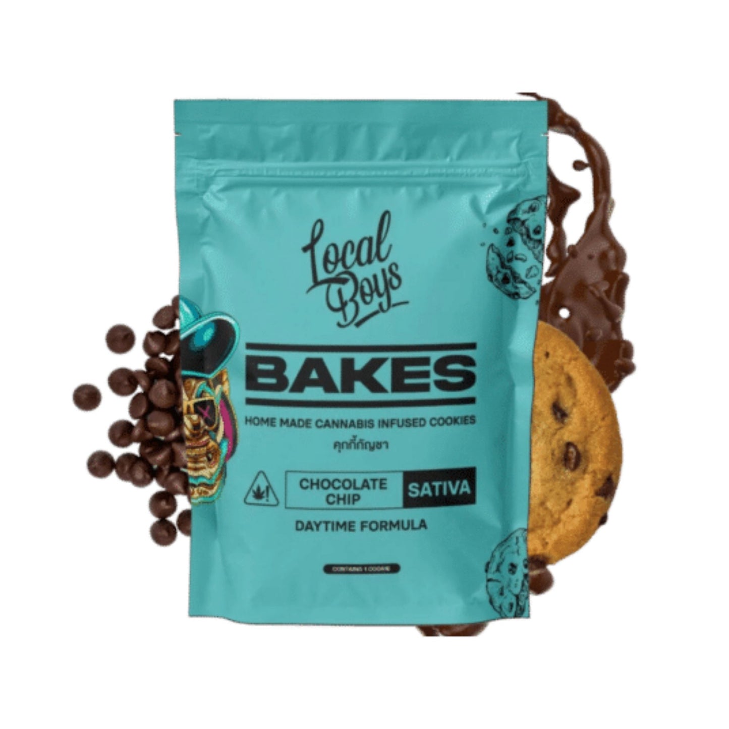 EDIBLES | COOKIE BAKES - CHOCOLATE CHIP 25 MG