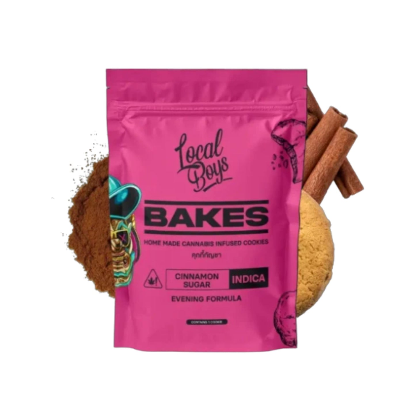 EDIBLES | COOKIE BAKES - CINNAMON SUGAR 25 MG