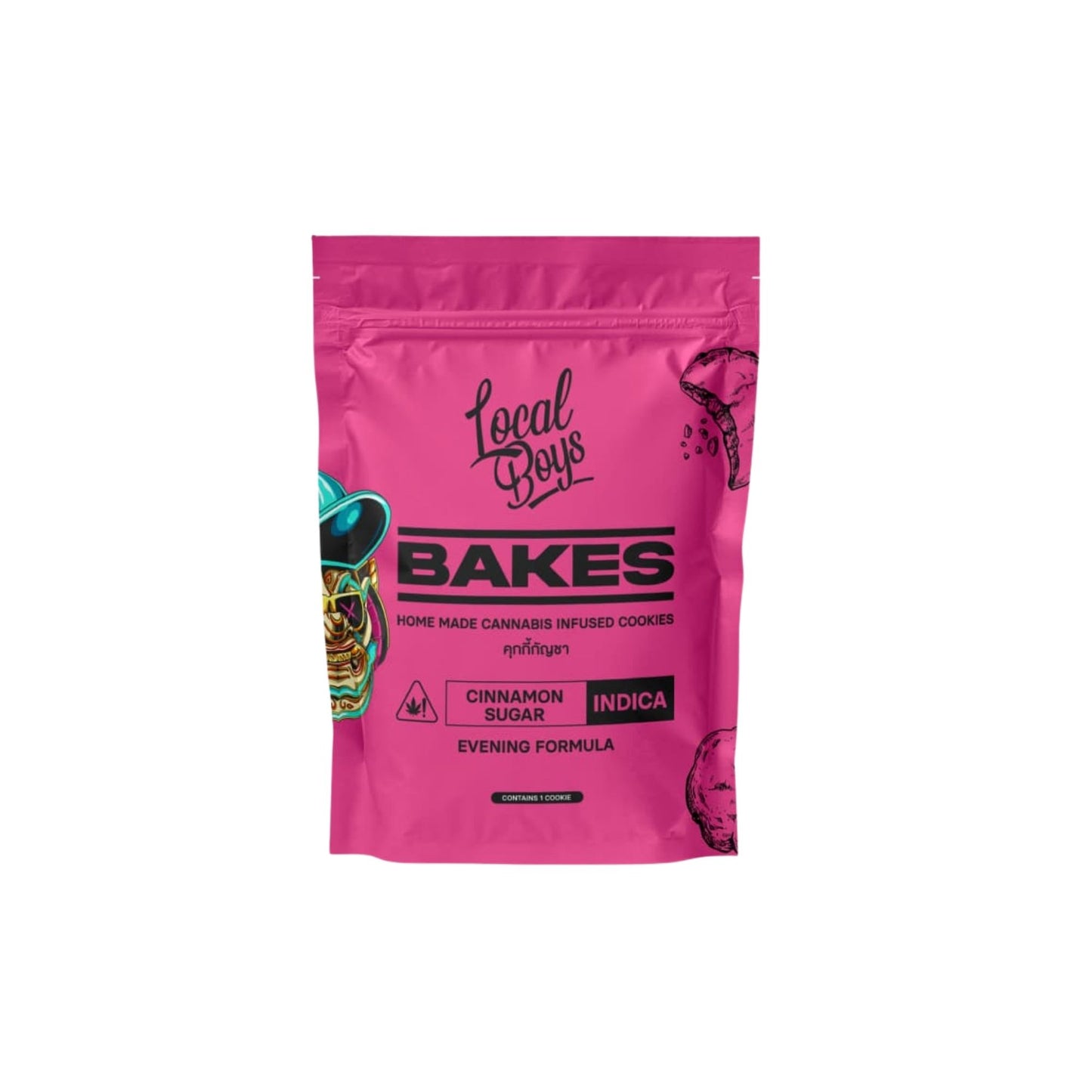 EDIBLES | COOKIE BAKES - CINNAMON SUGAR 25 MG
