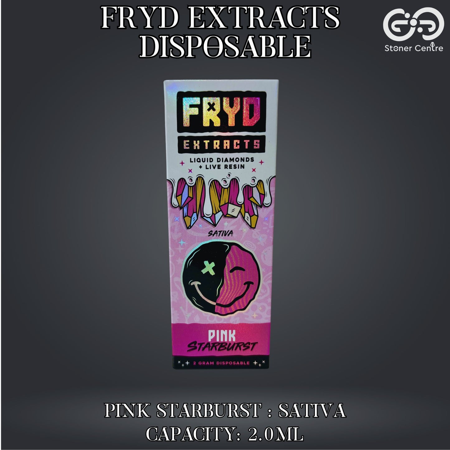 FRYD EXTRACTS DISPOSABLE | PINK STARBURST : SATIVA 2ml