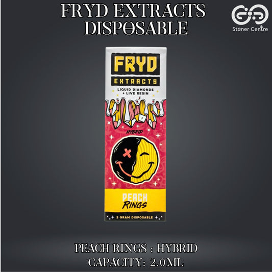 FRYD EXTRACTS DISPOSABLE | PEACH RINGS : HYBRID 2ml