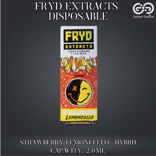 FRYD EXTRACTS DISPOSABLE | STRAWBERRY LEMONCELLO : HYBRD 2ml