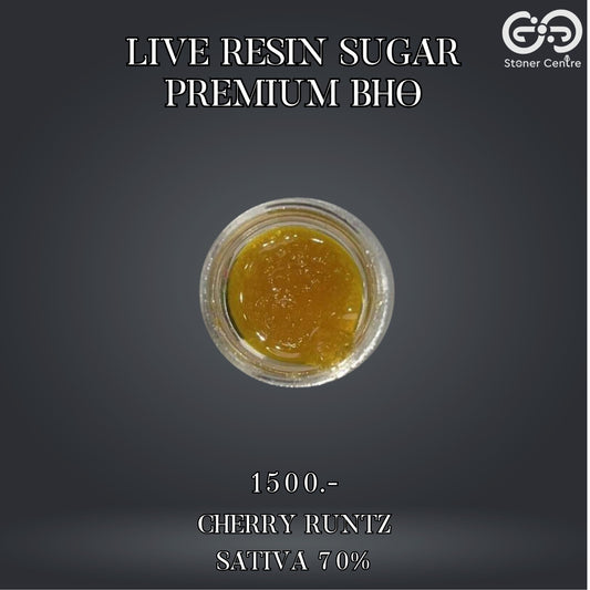 LIVE RESIN SUGRA - PREMIUM BHO | CHERRY RUNTZ