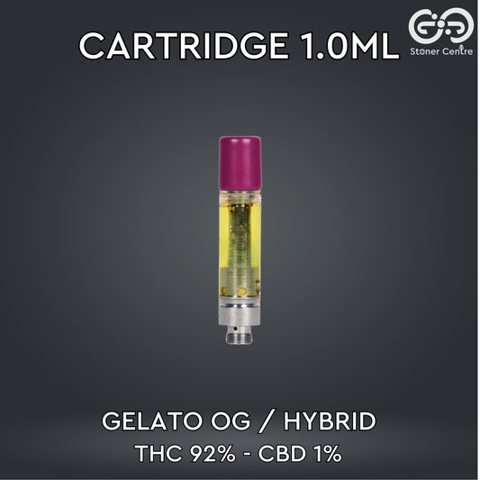 Cartridge 1.0ml | GELATO OG : HYBRID (เฉพาะหัวคาร์ทไม่รวมแบต)