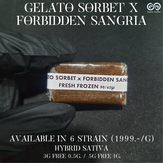 FRESH FROZEN HASH | Gelato Sorbet X Forbidden Sangria