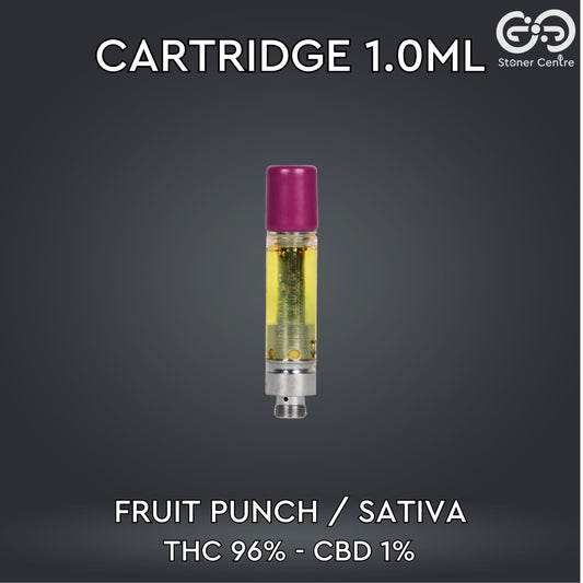 Cartridge 1.0ml | FRUIT PUNCH : SATIVA (เฉพาะหัวคาร์ทไม่รวมแบต)