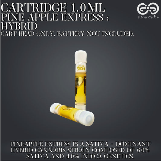 Cartridge 1.0ml | PINE APPLE EXPRESS : HYBRID (เฉพาะหัวคาร์ทไม่รวมแบต)