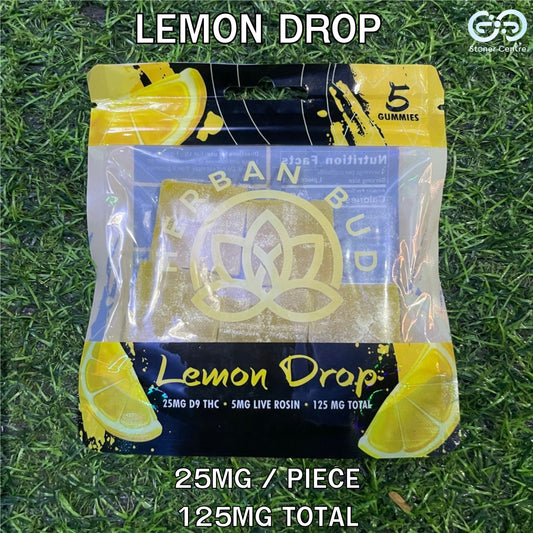 Jelly | Herban Bud  Lemon Drop Edibles gummy infused thc snack