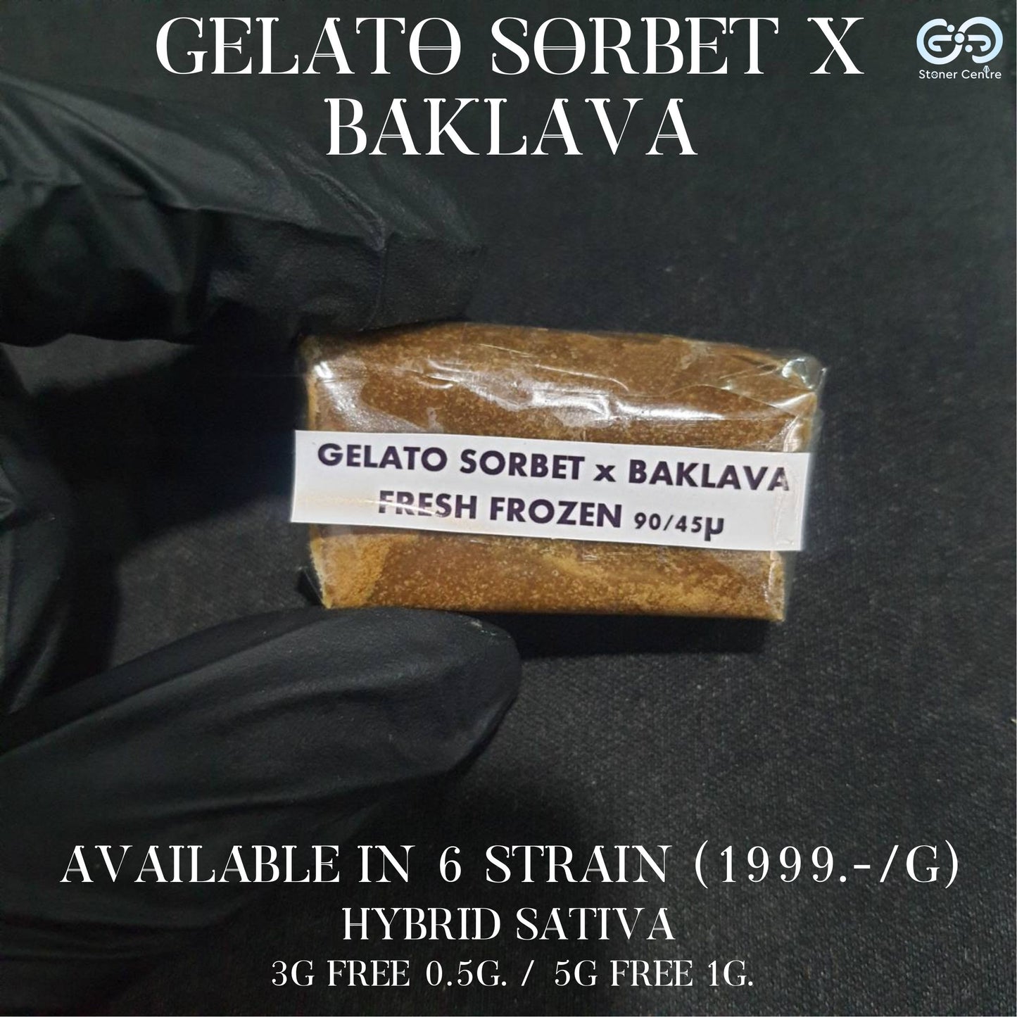 FRESH FROZEN HASH | Gelato Sorbet X Baklava