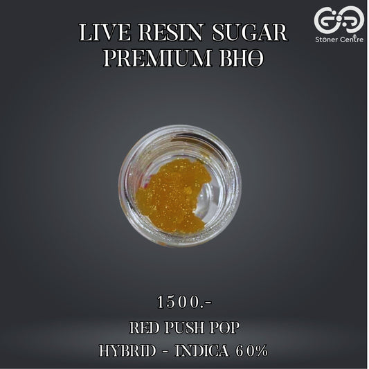 LIVE RESIN SUGRA - PREMIUM BHO | RED PUSH POP