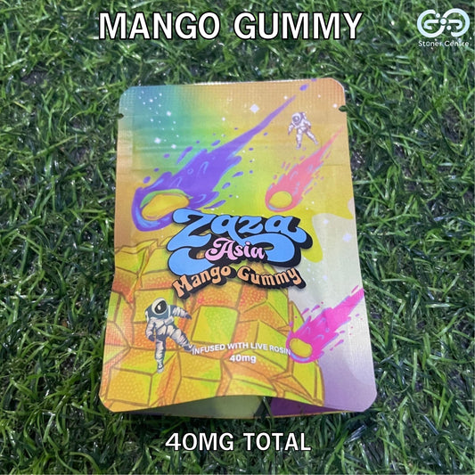 Jelly | Zaza Asia Mango Gummy Edibles gummy infused thc snack