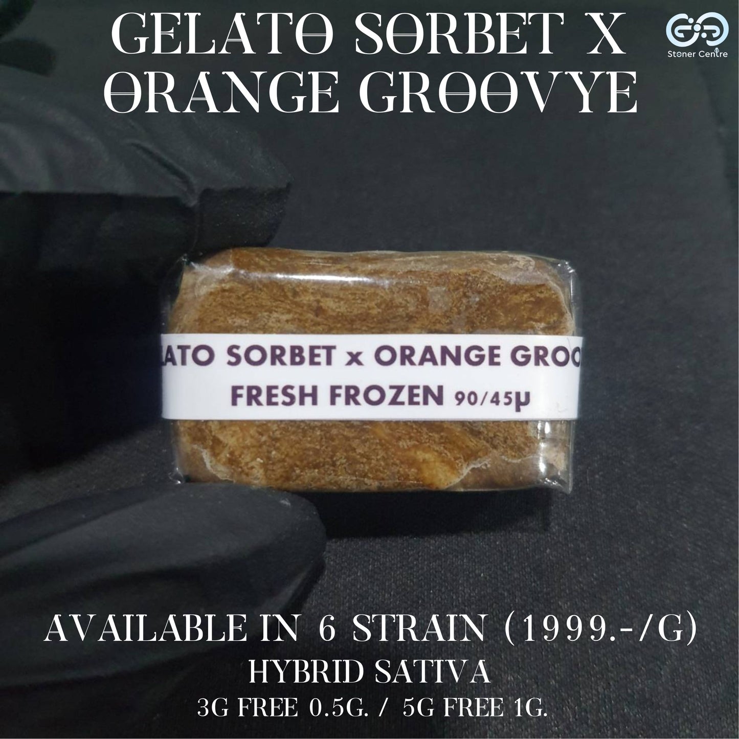 FRESH FROZEN HASH | Gelato Sorbet X Orange Groovye