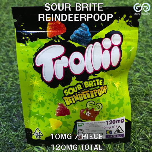 Jelly | Trolli Sour Brite Reindeerpoop Edibles gummy infused thc snack