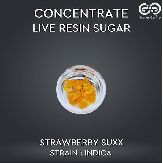CONCENTRATE | LIVE RESIN SUGAR - STRAWBERRY SUXX