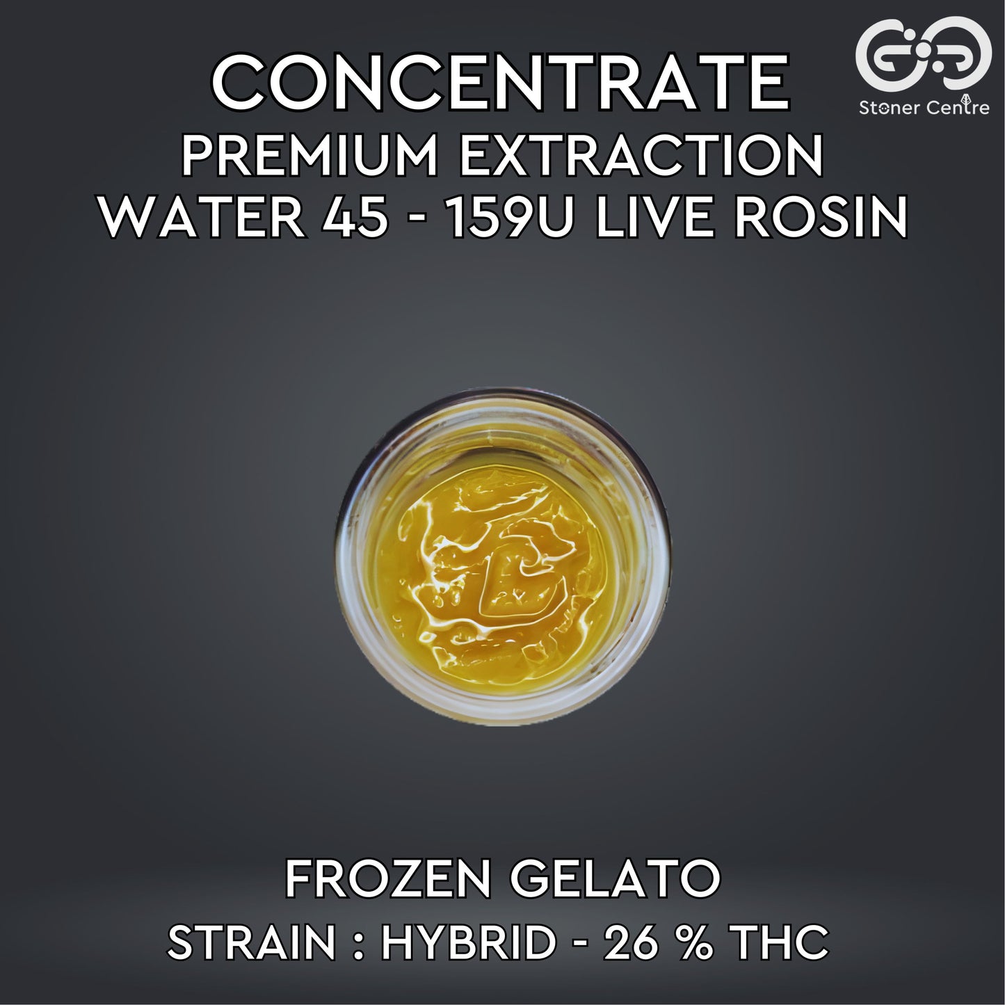 CONCENTRATE - PREMIUM EXTRACTION WATER 45 - 159U LIVE ROSIN | FS TIER 2 - FROZEN GELATO