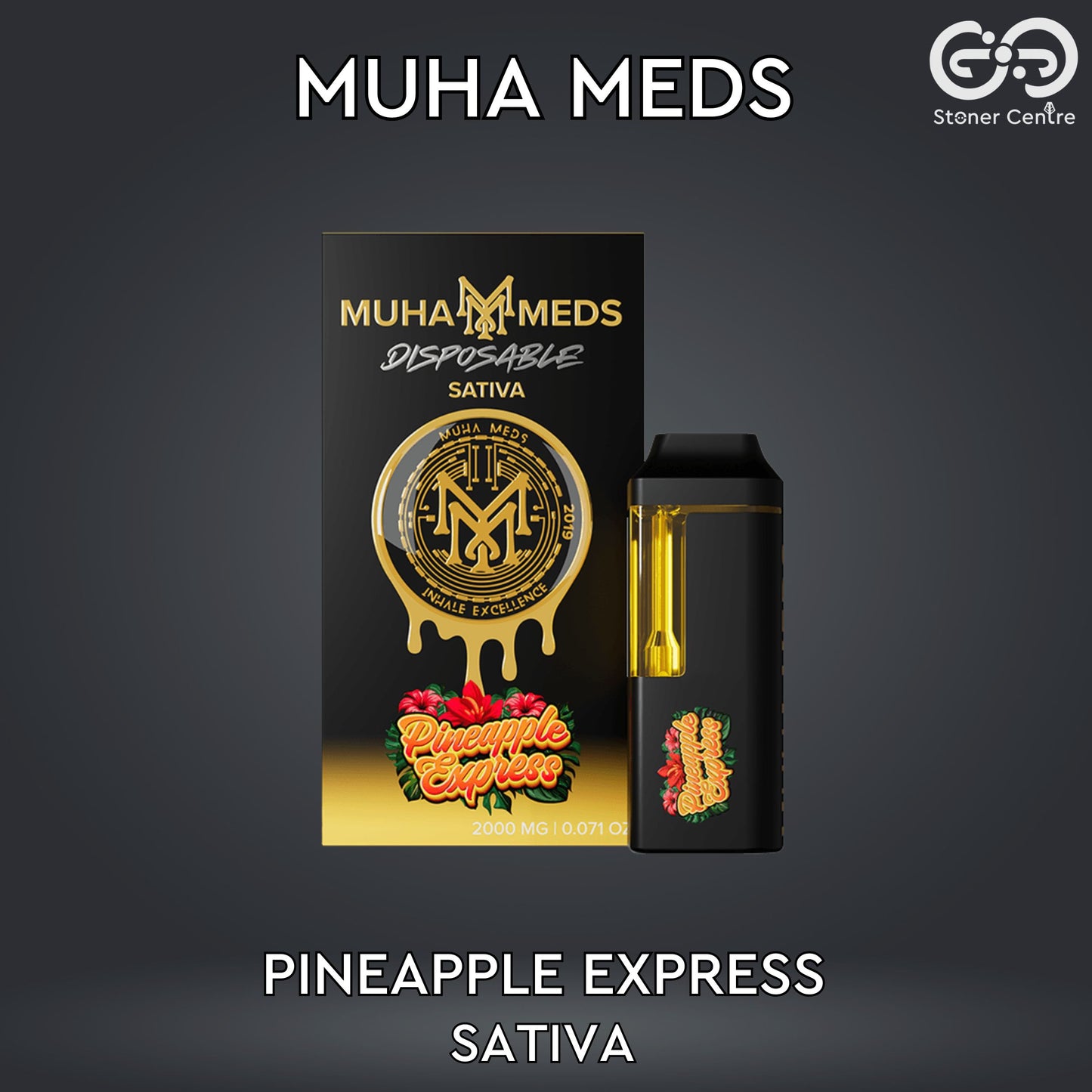 MUHA MEDS 2.0ML | PINEAPPLE EXPRESS : SATIVA