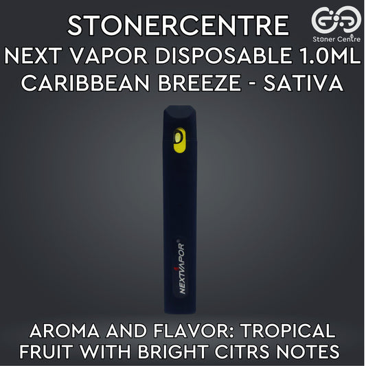 STONERCENTRE | NEXT VAPOR DISPOSABLE 1.0ML | CARIBBEAN BREEZE - SATIVA