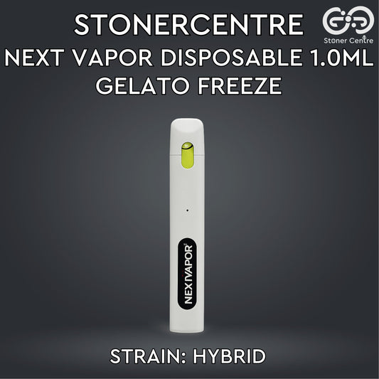 STONERCENTRE | NEXT VAPOR DISPOSABLE 1.0ML | GELATO FREEZE - HYBRID