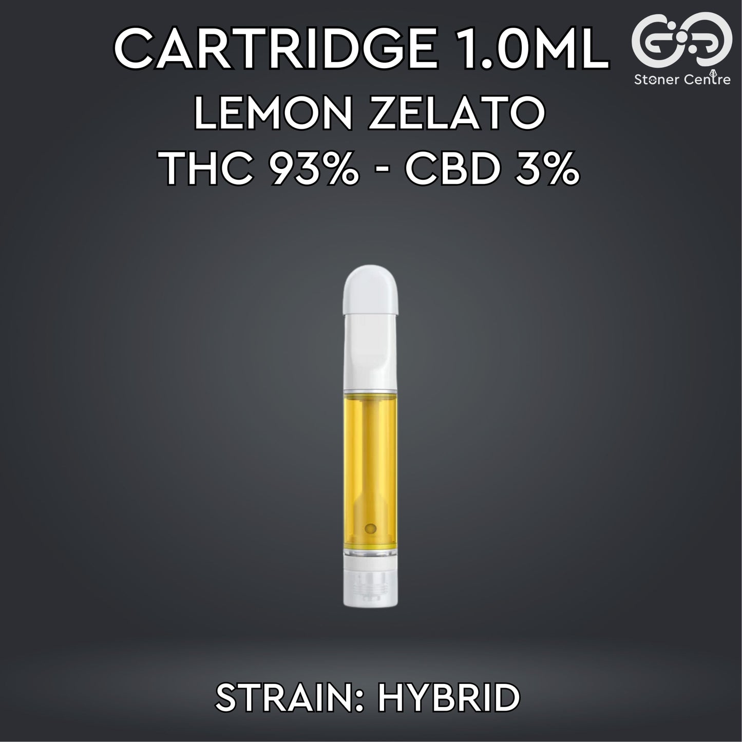 Cartridge 1.0ML | LEMON ZELATO : HYBRID (เฉพาะหัวคาร์ทไม่รวมแบต)