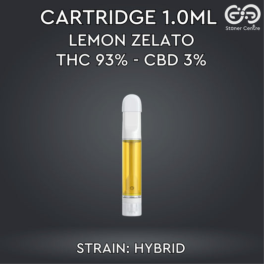 Cartridge 1.0ML | LEMON ZELATO : HYBRID (เฉพาะหัวคาร์ทไม่รวมแบต)
