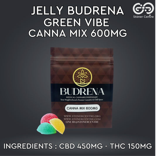 JELLY BUDRENA GREEN VIBE | CANNA MIX 600MG