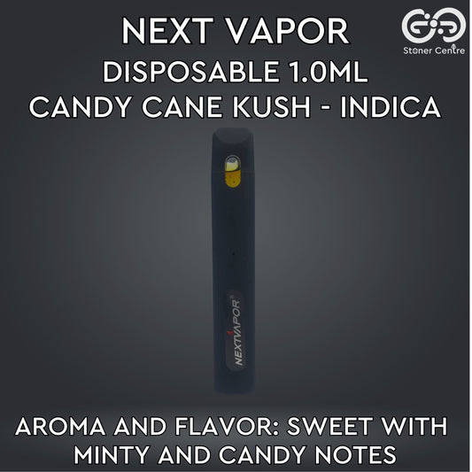 NEXT VAPOR DISPOSABLE 1.0ML | CANDY CANE KUSH - INDICA