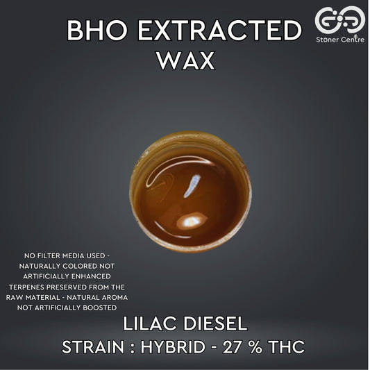 BHO EXTRACTED | WAX - LILAC DIESEL
