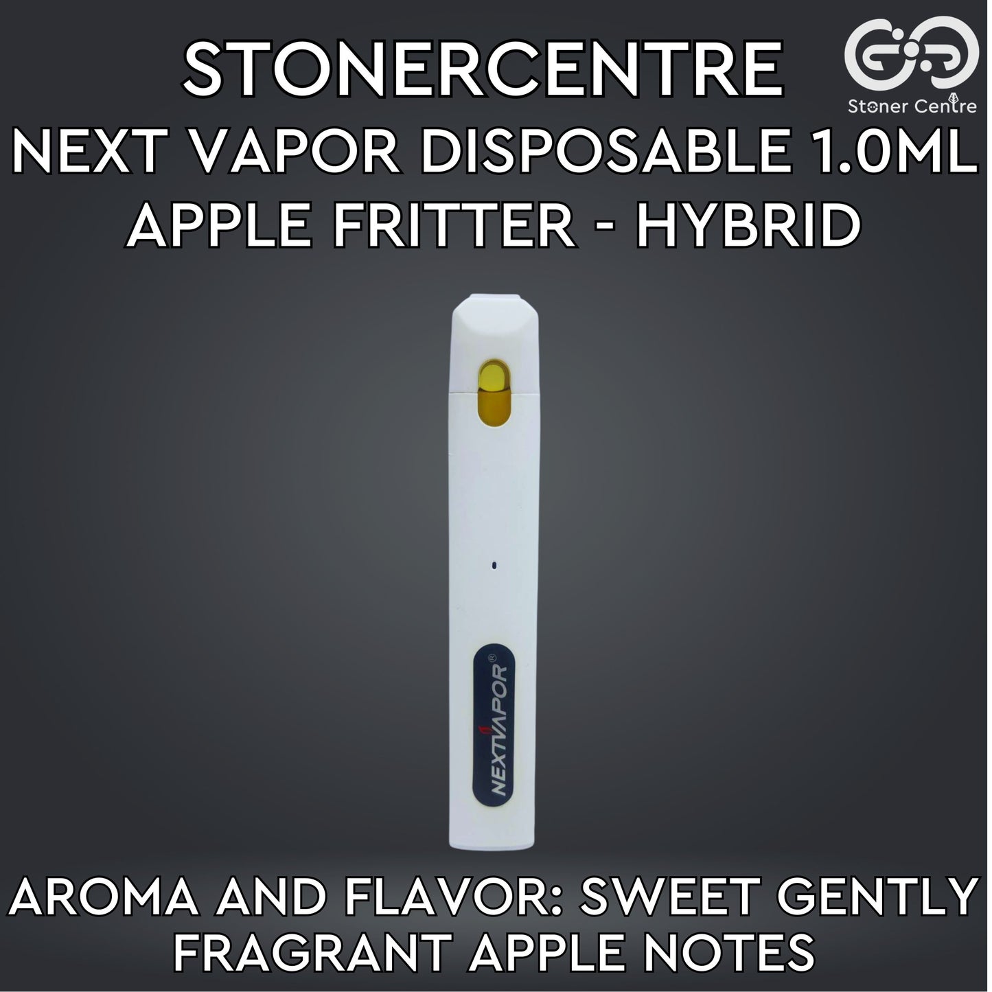 STONERCENTRE | NEXT VAPOR DISPOSABLE 1.0ML | APPLE FRITTER - HYBRID