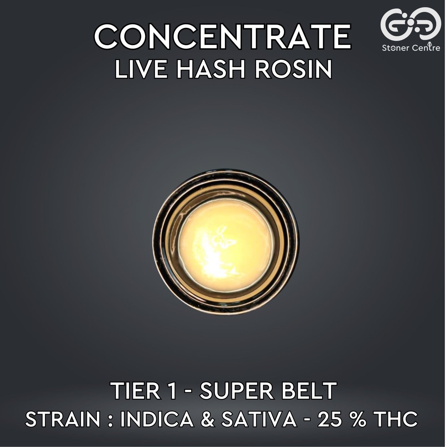 CONCENTRATE LIVE HASH ROSIN | TIER 1 - SUPER BELT