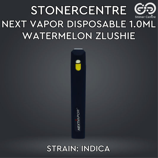 STONERCENTRE | NEXT VAPOR DISPOSABLE 1.0ML | WATERMELON ZLUSHIE - INDICA