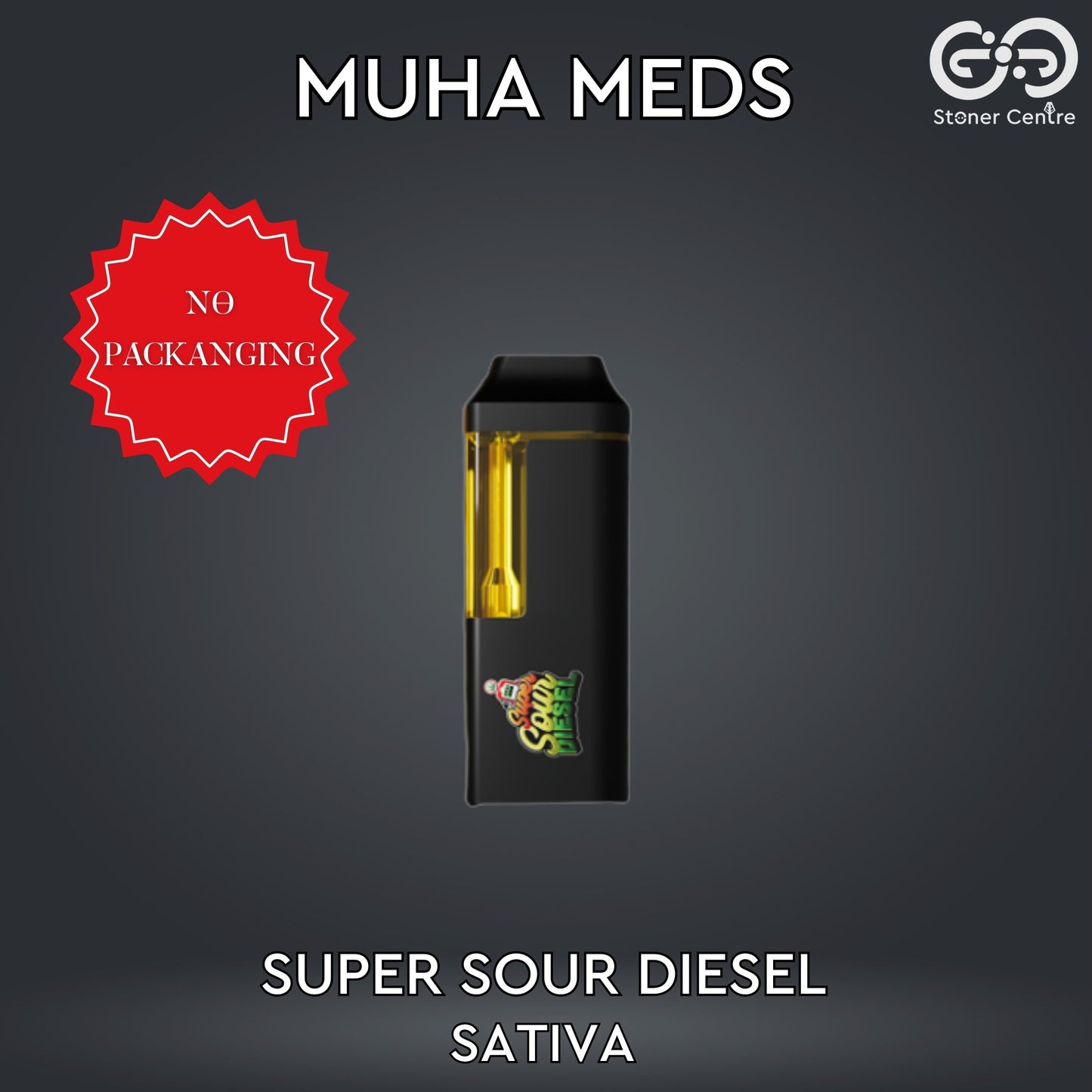 MUHA MEDS 2.0ML | SUPER SOUR DIESEL : SATIVA (NO BOX)
