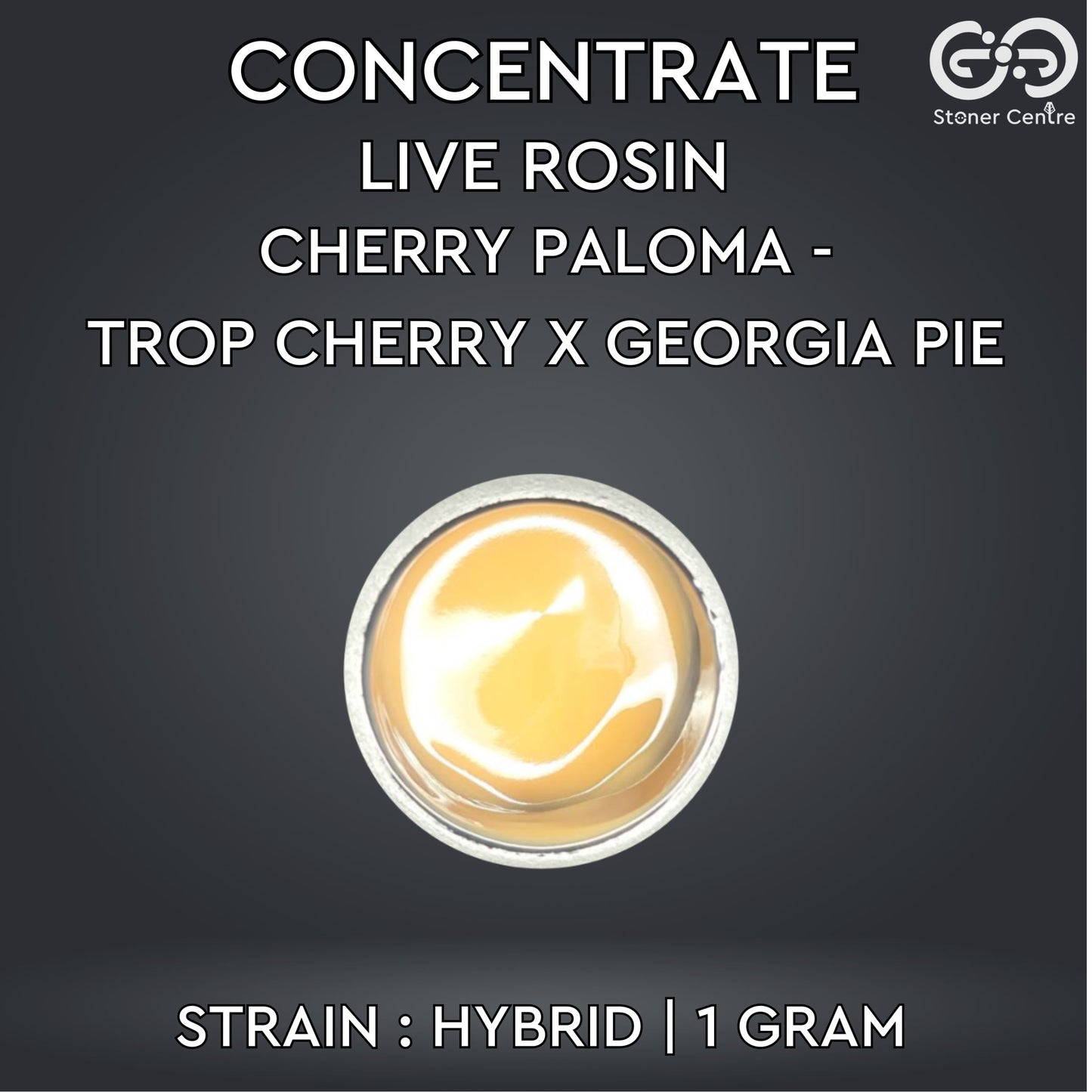 CONCENTRATE LIVE ROSIN | CHERRY PALOMA - TROP CHERRY X GEORGIA PIE