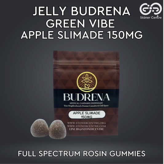 JELLY BUDRENA GREEN VIBE | APPLE SLIMADE 150MG