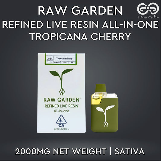 RAW GARDEN - REFINED LIVE RESIN ALL-IN-ONE 2.0ML | TROPICANA CHERRY : SATIVA
