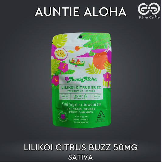Jelly | AUNTIE ALOHA LILIKOI CITRUS BUZZ 50MG