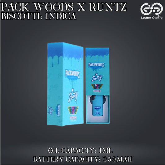 Pack Woods X Runtz | Biscotti Light Blue