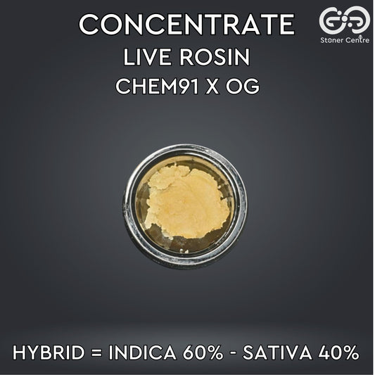 CONCENTRATE | LIVE ROSIN - CHEM91 X OG