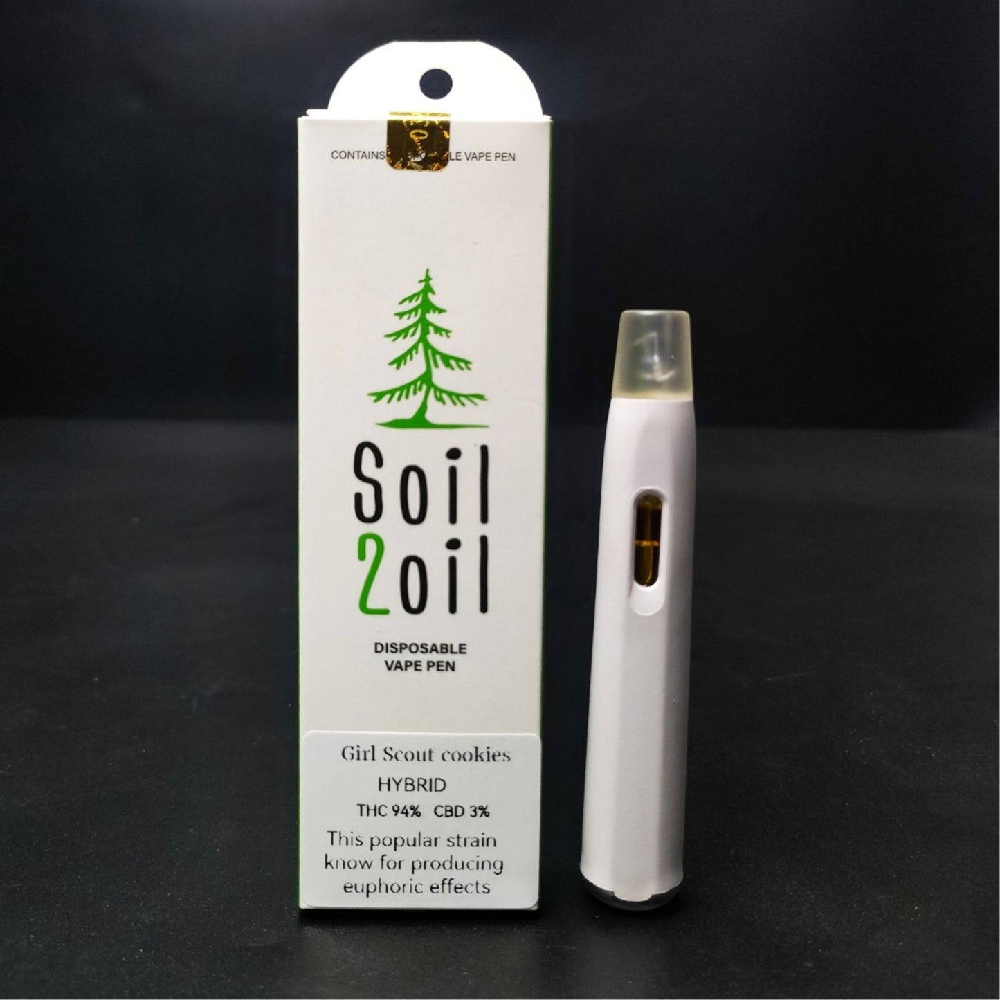 SOIL 2 OIL DISPOSABLE VAPE PEN | GIRL SCOUT COOKIES