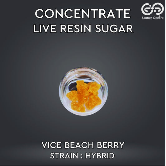 CONCENTRATE | LIVE RESIN SUGAR - VICE BEACH BERRY