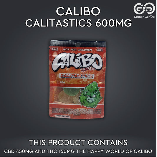 EDIBLE - CALIBO | CALITASTICS 600MG EDIBLES GUMMY INFUSED THC SNACK JELLY