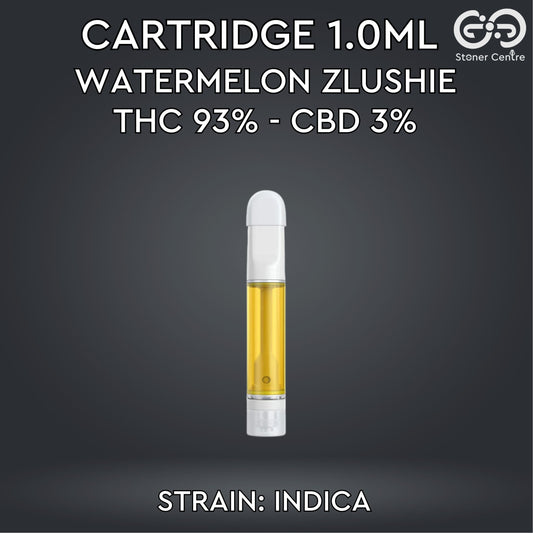 Cartridge 1.0ML | WATERMELON ZLUSHIE : INDICA (เฉพาะหัวคาร์ทไม่รวมแบต)