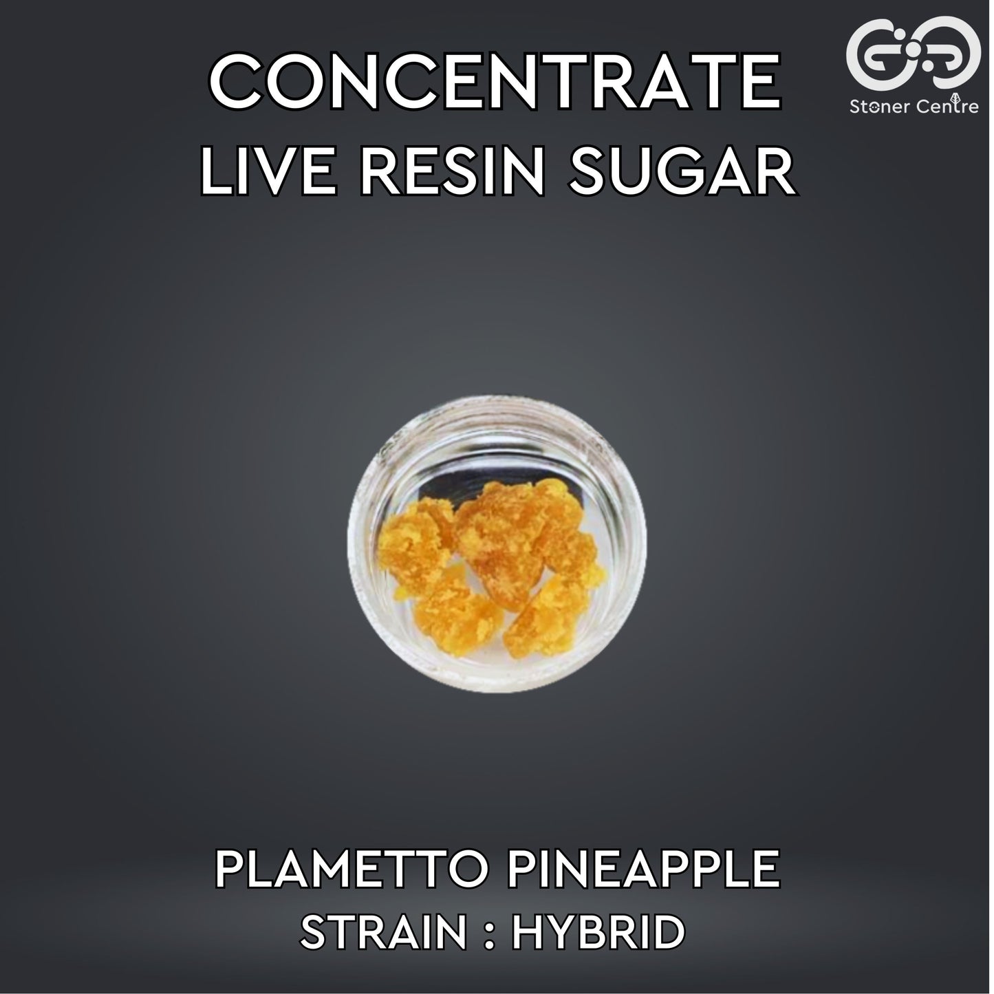 CONCENTRATE | LIVE RESIN SUGAR - PLAMETTO PINEAPPLE