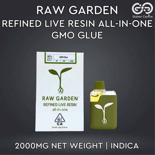 RAW GARDEN - REFINED LIVE RESIN ALL-IN-ONE 2.0ML | GMO GLUE : INDICA