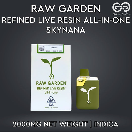 RAW GARDEN - REFINED LIVE RESIN ALL-IN-ONE 2.0ML | SKYNANA : INDICA