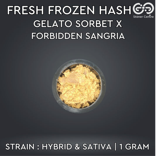 FRESH FROZEN HASH | Gelato Sorbet X Forbidden Sangria