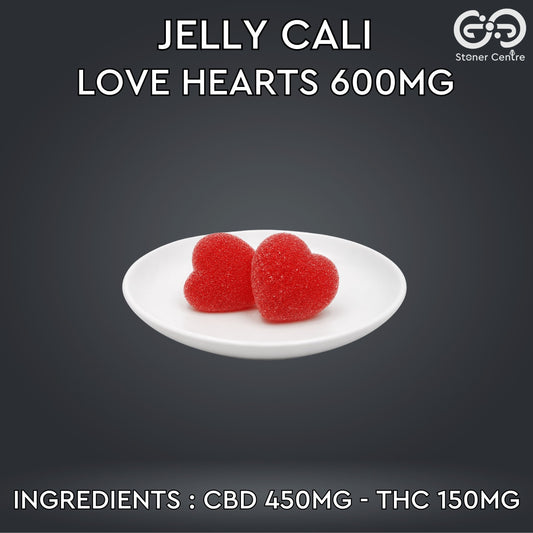 JELLY CALI - LOVE HEARTS 600MG