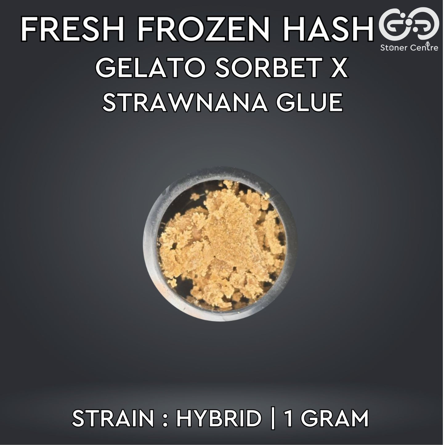 FRESH FROZEN HASH | Gelato Sorbet X Strawnana Glue